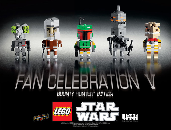 Конструктор LEGO (ЛЕГО) Promotional CELEBV Fan Celebration V - CubeDude - The Bounty Hunter Edition