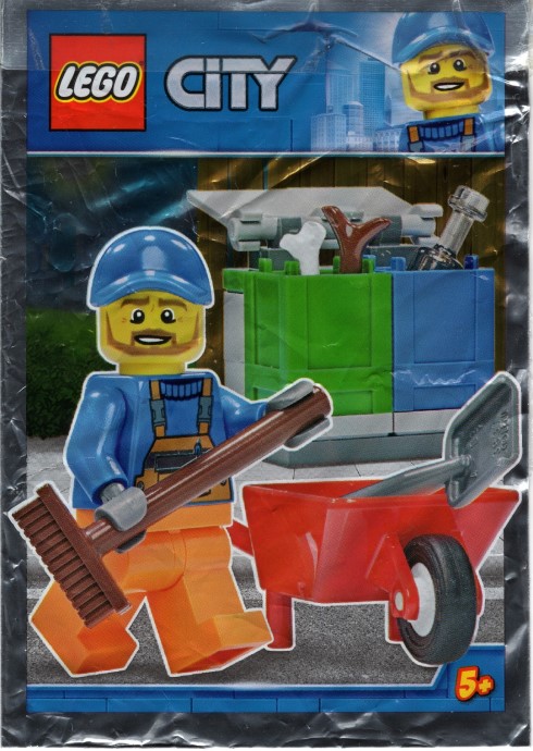 Конструктор LEGO (ЛЕГО) City 951809 Refuse Operative