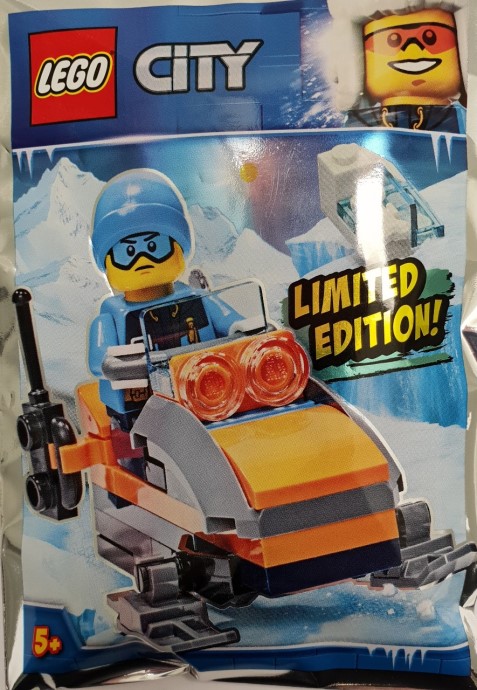 Конструктор LEGO (ЛЕГО) City 951810 Arctic Explorer with Snowmobile