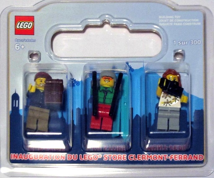 Конструктор LEGO (ЛЕГО) Promotional CLERMONTFERRAND Clermont-Ferrand Exclusive Minifigure Pack