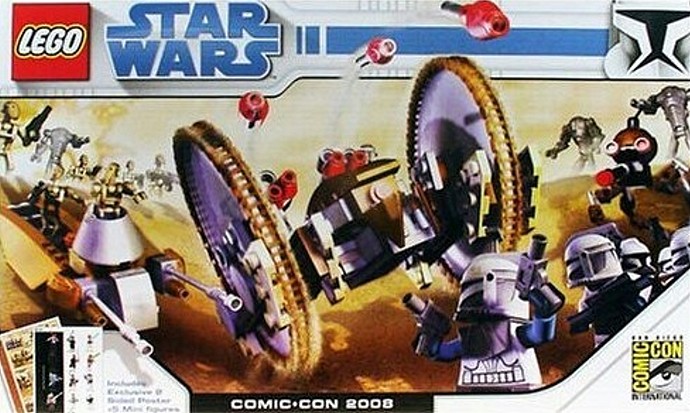 Конструктор LEGO (ЛЕГО) Star Wars COMCON001 Clone Wars (SDCC 2008 exclusive)