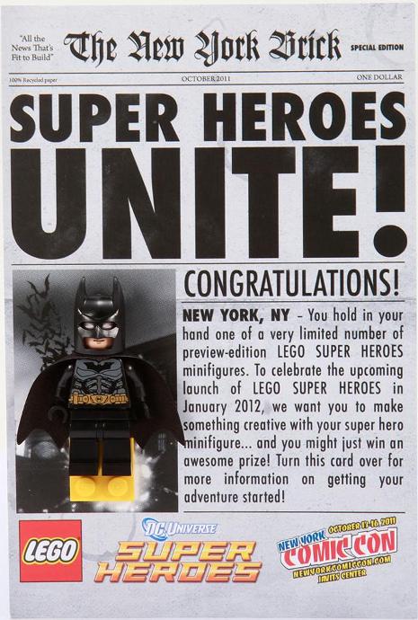 Конструктор LEGO (ЛЕГО) DC Comics Super Heroes COMCON018 Batman
