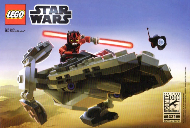 Конструктор LEGO (ЛЕГО) Star Wars COMCON019 Sith Infiltrator (SDCC 2012 exclusive)