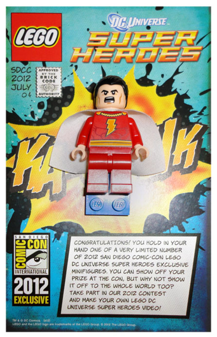 Конструктор LEGO (ЛЕГО) DC Comics Super Heroes COMCON020 Shazam (SDCC 2012 exclusive)