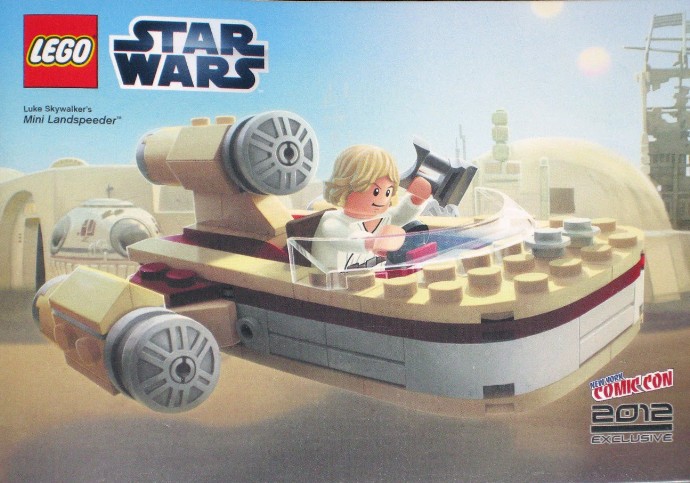 Конструктор LEGO (ЛЕГО) Star Wars COMCON024 Luke Skywalker's Landspeeder - Mini - New York Comic-Con 2012 Exclusive