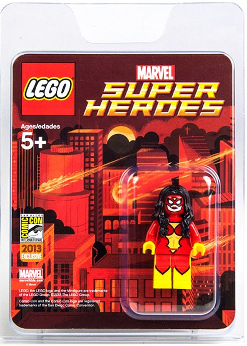 Конструктор LEGO (ЛЕГО) Marvel Super Heroes COMCON027 Spider-Woman
