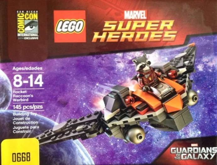 Конструктор LEGO (ЛЕГО) Marvel Super Heroes COMCON034 Rocket Raccoon's Warbird