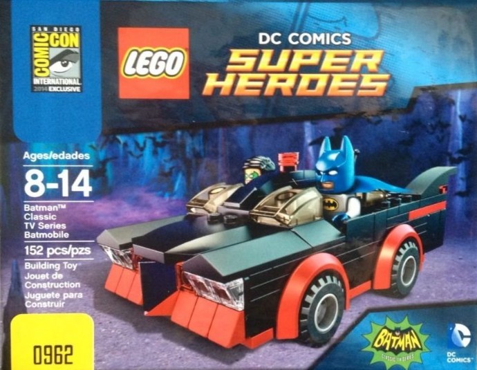 Конструктор LEGO (ЛЕГО) DC Comics Super Heroes COMCON037 Batman Classic TV Series Batmobile