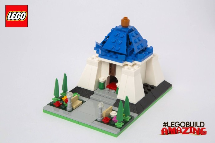 Конструктор LEGO (ЛЕГО) Promotional COWT Cities of Wonders - Taiwan: Chiang Kai-shek Memorial Hall