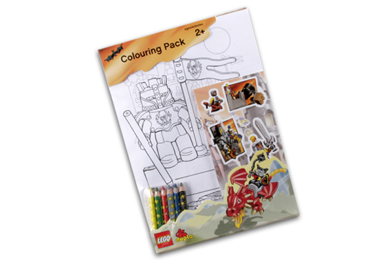 Конструктор LEGO (ЛЕГО) Gear EL986 DUPLO Castle Coloring Pack