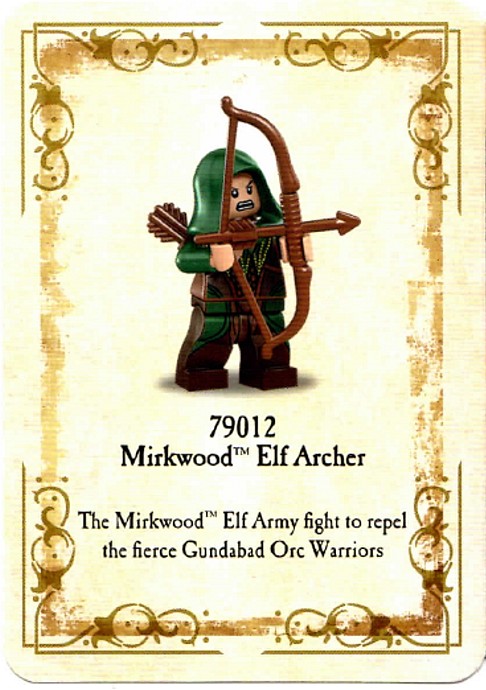 Конструктор LEGO (ЛЕГО) The Hobbit ELF Mirkwood Elf