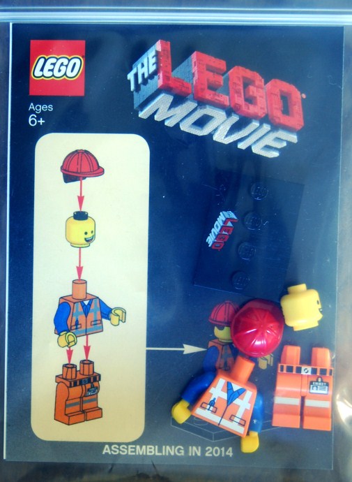 Конструктор LEGO (ЛЕГО) The LEGO Movie EMMET The LEGO Movie Promotional Figure - Emmet