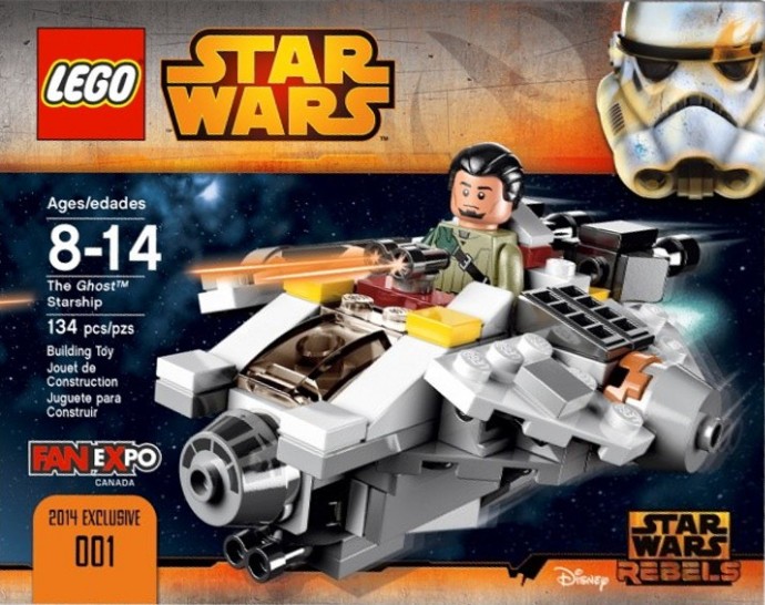 Конструктор LEGO (ЛЕГО) Star Wars FANEXPO001 The Ghost Starship (FAN EXPO edition)