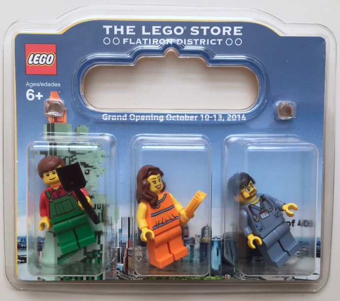 Конструктор LEGO (ЛЕГО) Promotional FLATIRON Flatiron Exclusive Minifigure Pack