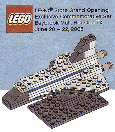 Конструктор LEGO (ЛЕГО) Promotional HOUSTON {Space Shuttle}