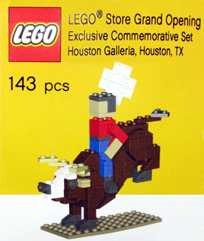 Конструктор LEGO (ЛЕГО) Promotional HOUSTON {Bull and Rider}