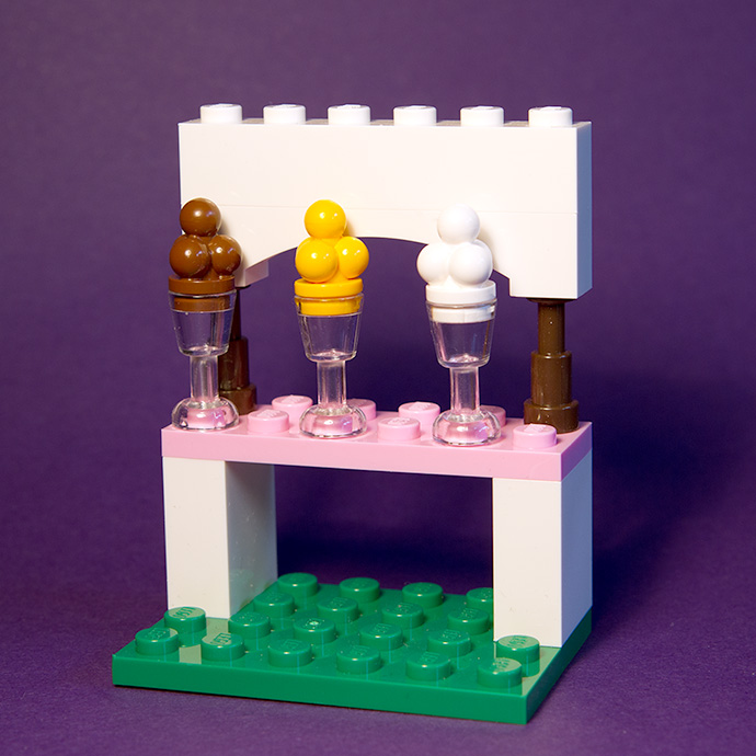 Конструктор LEGO (ЛЕГО) Friends ICECREAM Ice Cream Stand