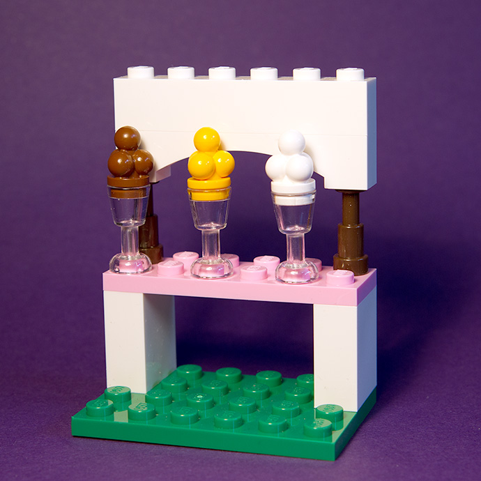 Ice Cream Stand ICECREAM Friends LEGO