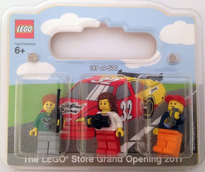 Конструктор LEGO (ЛЕГО) Promotional INDIANAPOLIS Castleton Square  Exclusive Minifigure pack