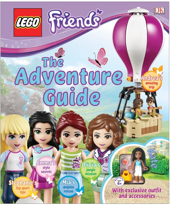 Конструктор LEGO (ЛЕГО) Books ISBN0241196574 LEGO Friends: The Adventure Guide