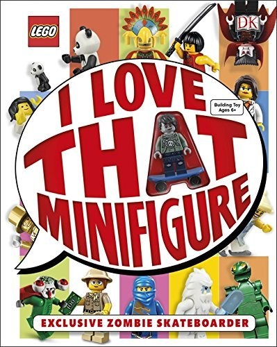 Конструктор LEGO (ЛЕГО) Books ISBN0241196892 I Love That Minifigure!
