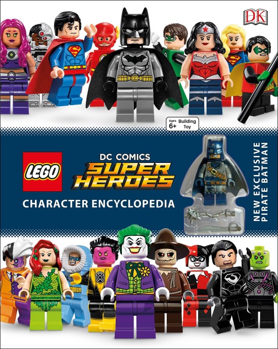 Конструктор LEGO (ЛЕГО) Books ISBN024119931X LEGO DC Super Heroes: Character Encyclopedia 