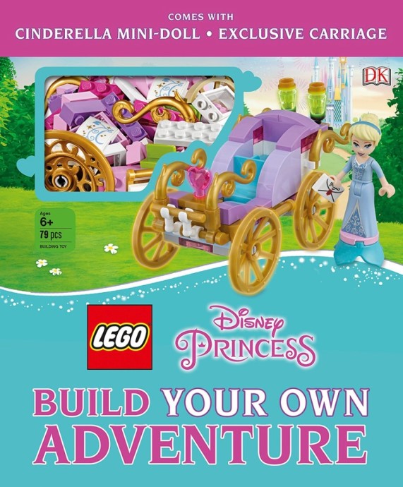 Конструктор LEGO (ЛЕГО) Books ISBN0241318637 Disney Princess: Build Your Own Adventure