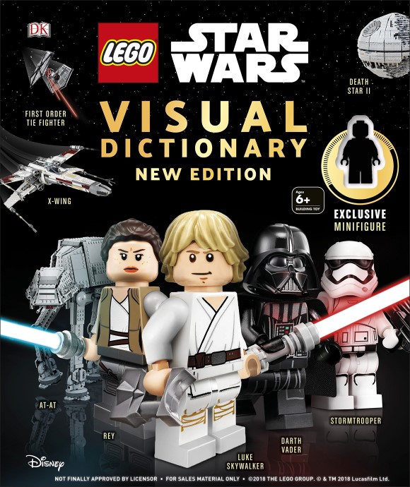 Конструктор LEGO (ЛЕГО) Books ISBN0241357527 Star Wars Visual Dictionary New Edition