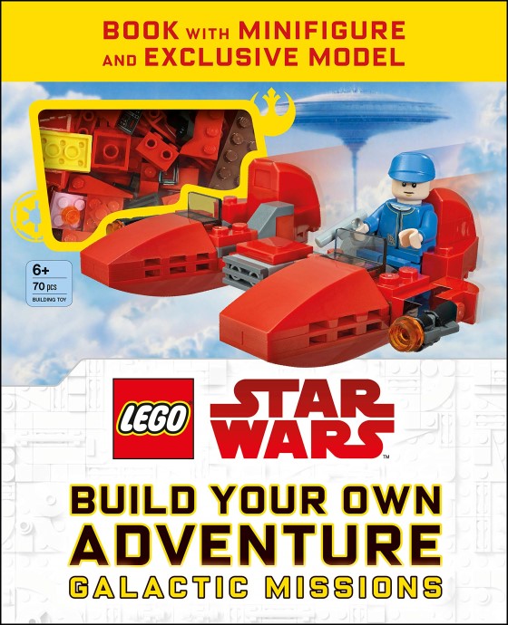 Конструктор LEGO (ЛЕГО) Books ISBN0241357594 Star Wars Build Your Own Adventure: Galactic Missions