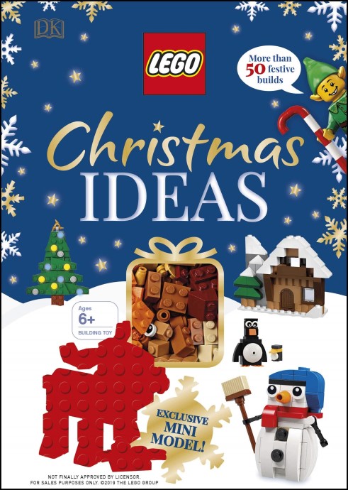 Конструктор LEGO (ЛЕГО) Books ISBN0241381711 Christmas Ideas
