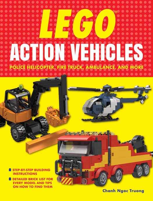 Конструктор LEGO (ЛЕГО) Books ISBN048683235X Lego Action Vehicles: Police Helicopter, Fire Truck, Ambulance, and More