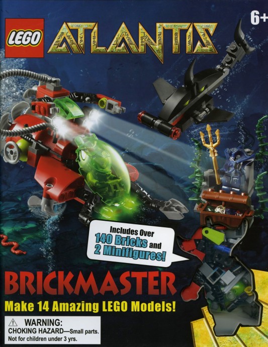 Конструктор LEGO (ЛЕГО) Books ISBN0756668530 LEGO Atlantis: Brickmaster