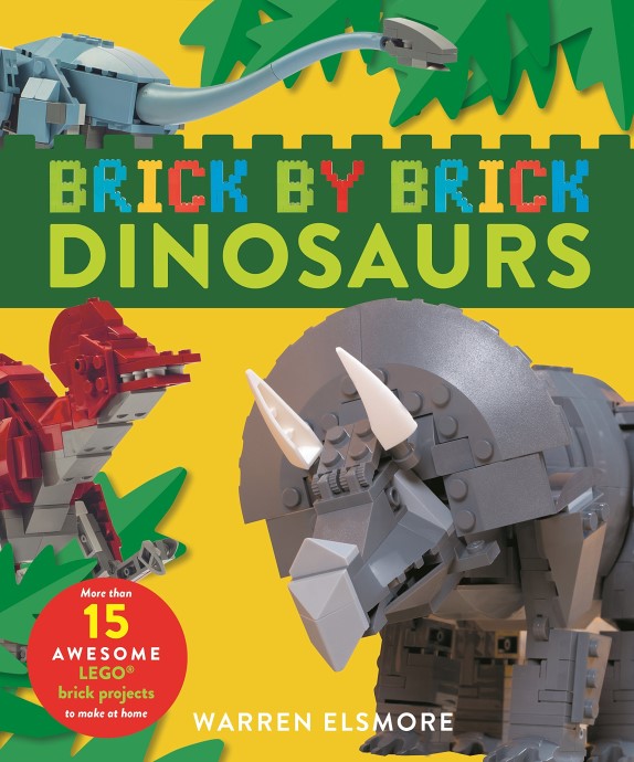 Конструктор LEGO (ЛЕГО) Books ISBN0762491477 Brick by Brick Dinosaurs