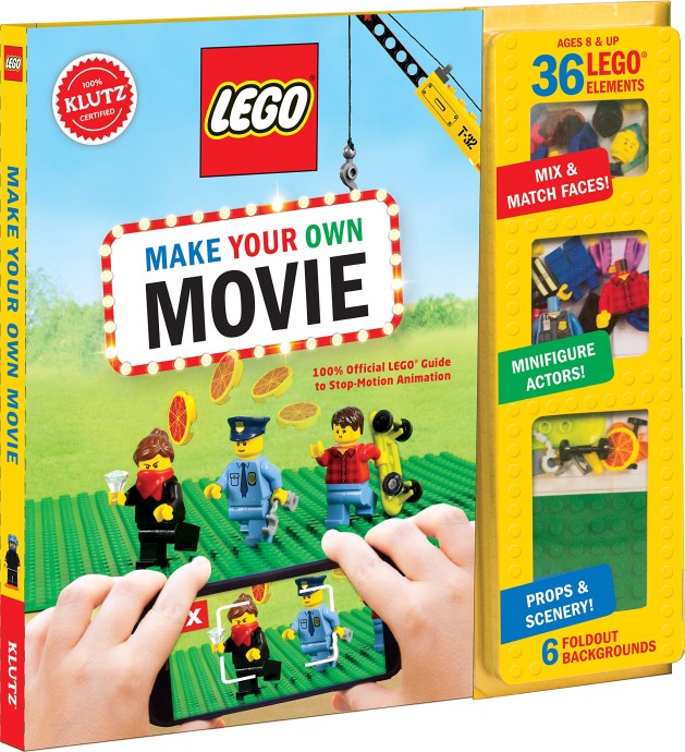 Конструктор LEGO (ЛЕГО) Books ISBN1338137204 Make Your Own Movie 