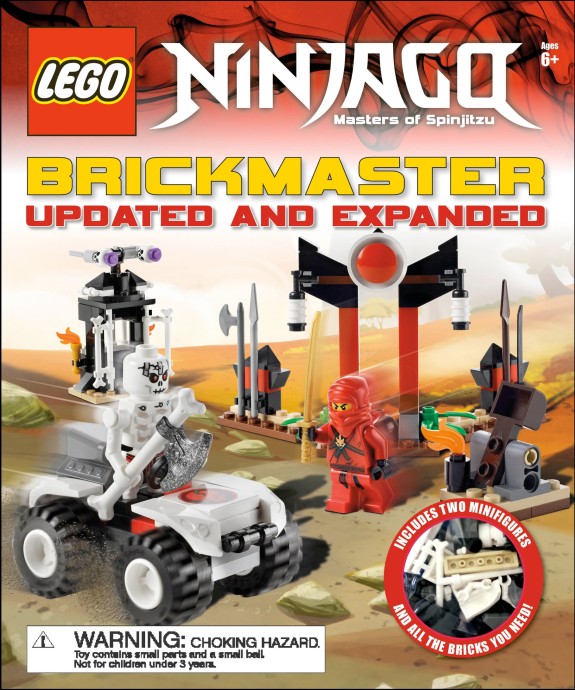 Конструктор LEGO (ЛЕГО) Books ISBN1409354431 LEGO Ninjago: Brickmaster, Updated and Expanded