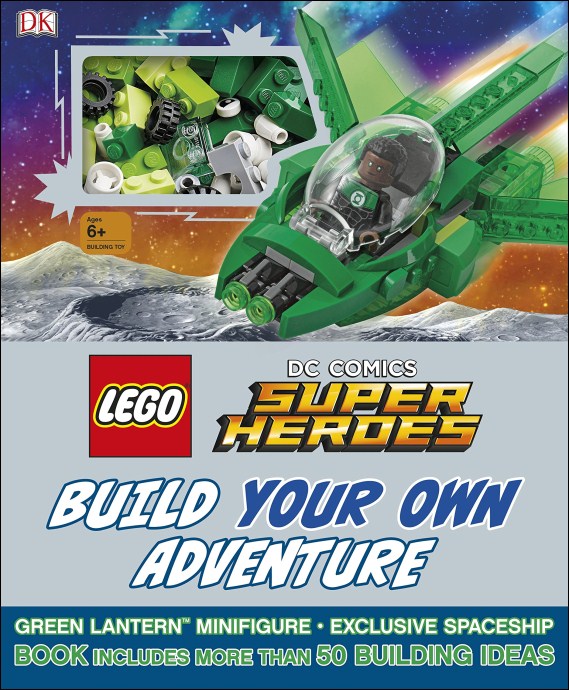 Конструктор LEGO (ЛЕГО) Books ISBN0241285402 DC Comics Super Heroes Build Your Own Adventure