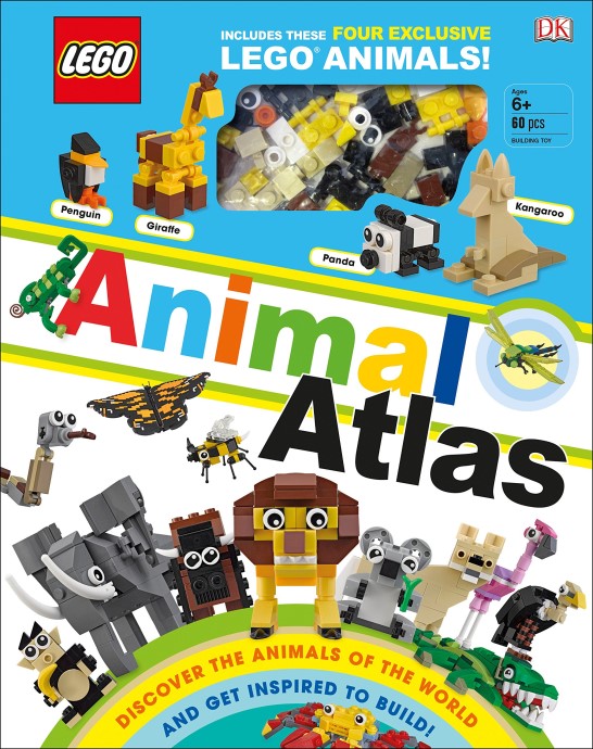 Конструктор LEGO (ЛЕГО) Books ISBN1465470131 Animal Atlas