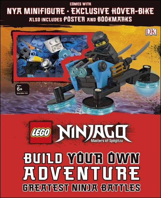 Конструктор LEGO (ЛЕГО) Books ISBN1465473351 Ninjago: Build Your Own Adventure: Greatest Ninja Battles