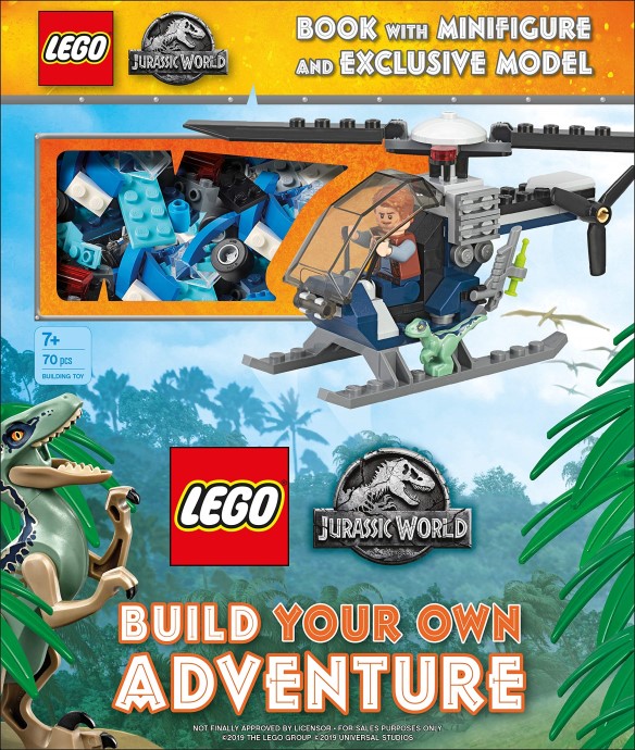 Конструктор LEGO (ЛЕГО) Books ISBN1465493271 Jurassic World Build Your Own Adventure
