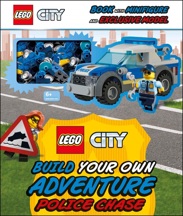 Конструктор LEGO (ЛЕГО) Books ISBN146549328X City Build Your Own Adventure: Police Chase
