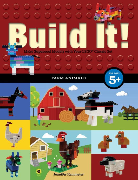 Конструктор LEGO (ЛЕГО) Books ISBN1513260820 Build It! Farm Animals