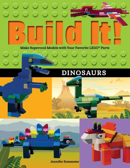 Конструктор LEGO (ЛЕГО) Books ISBN151326110X Build It! Dinosaurs: