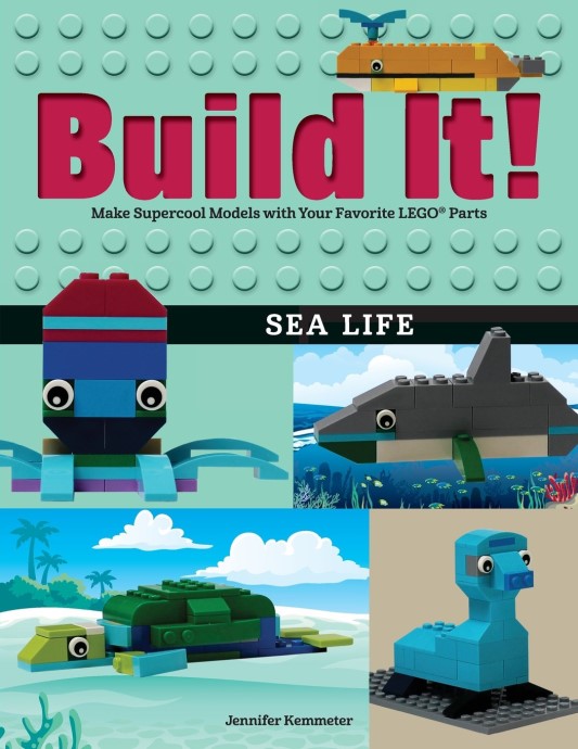 Конструктор LEGO (ЛЕГО) Books ISBN1513261169 Build It! Sea Life