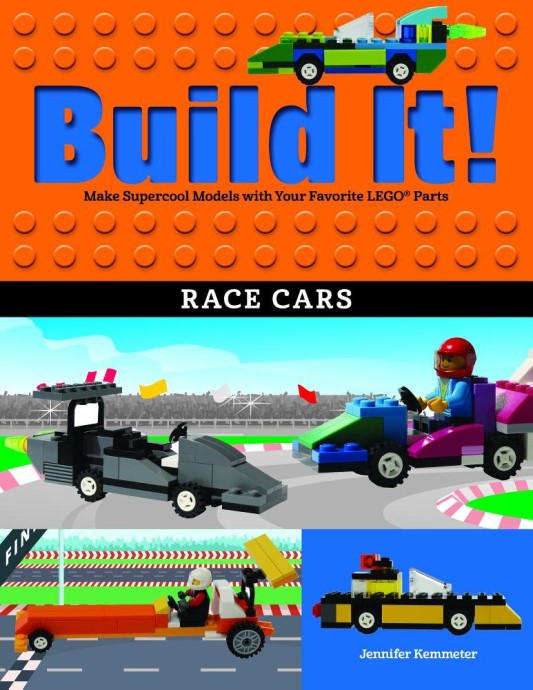 Конструктор LEGO (ЛЕГО) Books ISBN1513261711 Build It! Race Cars: