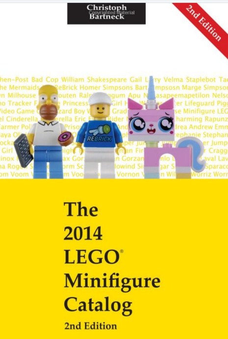 Конструктор LEGO (ЛЕГО) Books ISBN1530919223 The 2014 LEGO Minifigure Catalog: 2nd Edition