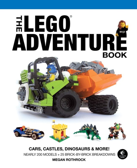 Конструктор LEGO (ЛЕГО) Books ISBN1593274424 The LEGO Adventure Book, Vol. 1: Cars, Castles, Dinosaurs & More!