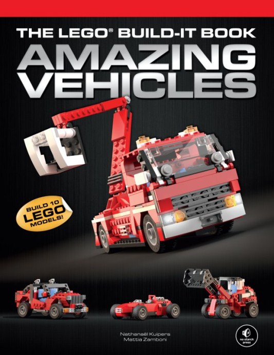Конструктор LEGO (ЛЕГО) Books ISBN159327503X The LEGO Build-It Book, Vol. 1: Amazing Vehicles
