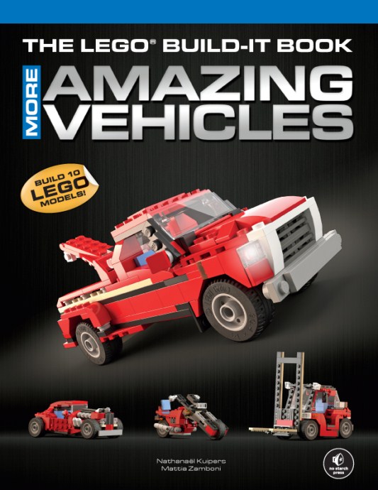 Конструктор LEGO (ЛЕГО) Books ISBN1593275137 The LEGO Build-It Book, Vol. 2: Amazing Vehicles