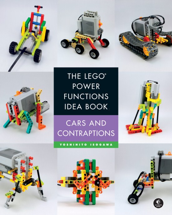 Конструктор LEGO (ЛЕГО) Books ISBN1593276893 The LEGO Power Functions Idea Book, Vol. 2: Cars and Contraptions