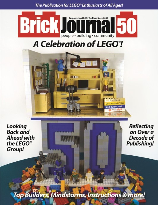 Конструктор LEGO (ЛЕГО) Books ISBN1605490822 BrickJournal 50: A Celebration of LEGO